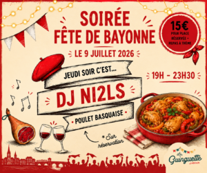 Soirée fête de Bayonne